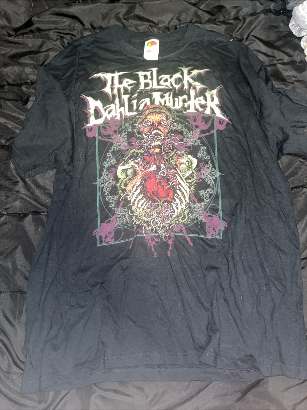 Rare vintage the black dahlia murder Black Graphic Band T-Shirt size xl